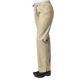 thumbnail image 3 of Maevn Eon Women's V-Neck Pocket Top & Full Elastic Zipper Pocket Cargo Pant Scrub Set, 3 of 5