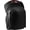 Black, variant on Triple Eight Street Knee Pad Extra Small Black with White Cap