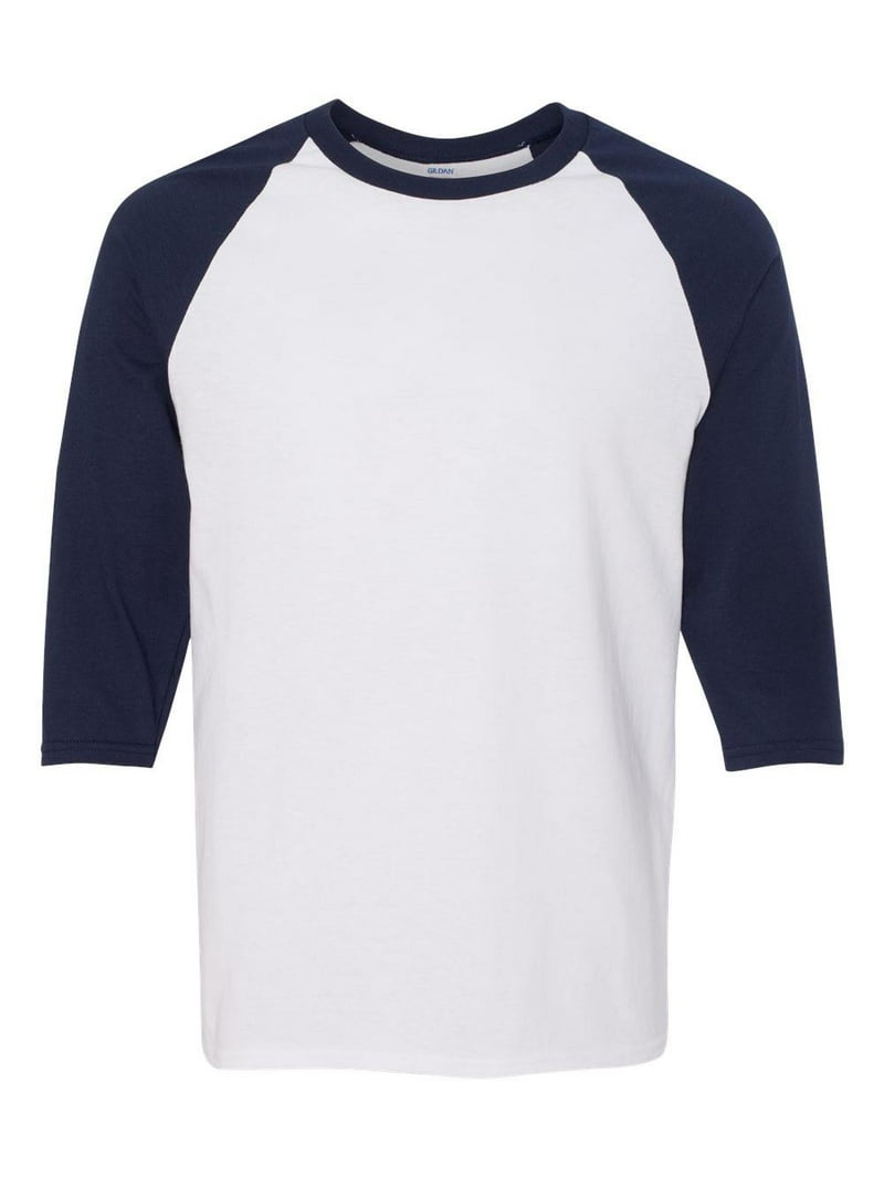 Gildan Heavy Cotton Baseball T-Shirt, Three-Quarter Raglan Sleeve