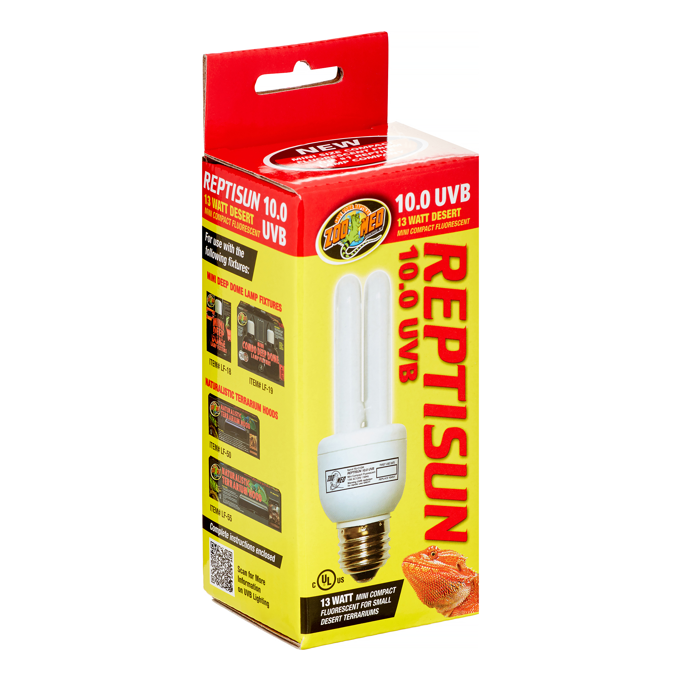 Zoo Med ReptiSun 10.0 Mini Compact Fluorescent Bulb, 13 Watt - image 2 of 5