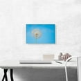 thumbnail image 2 of ARTCANVAS Dandelion Blue Sky Photo Rectangle Canvas Art Print - Size: 18" x 12" (0.75" Deep), 2 of 9