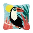thumbnail image 2 of Rongfmy DIY Latch Hook Throw Pillow for Embroidery Carpet Brid, 2 of 7