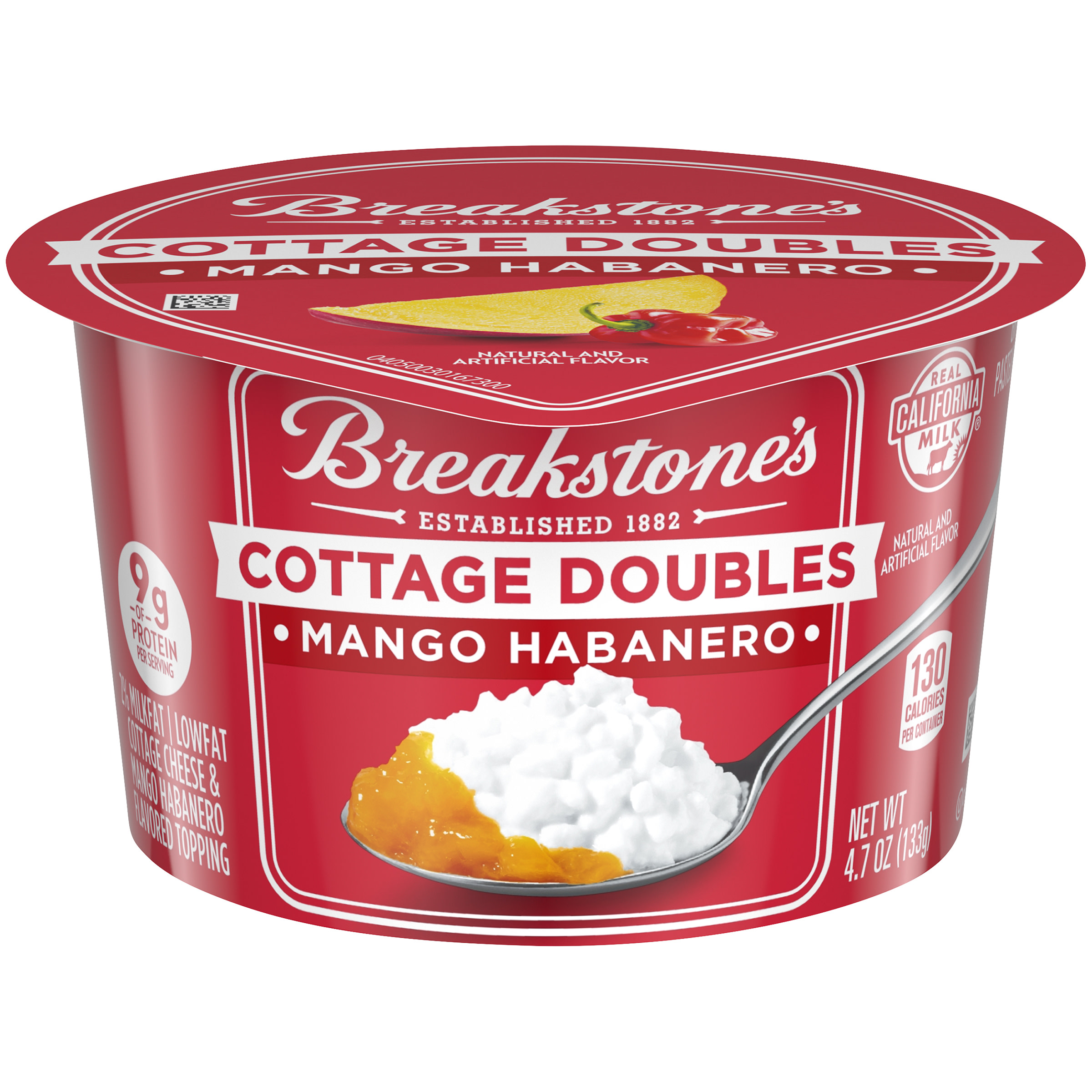 Breakstone's Cottage Doubles Lowfat Cottage Cheese & Mango Habanero