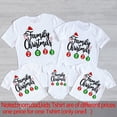 thumbnail image 3 of Ropa a juego para la familia en Navidad 2024, camisetas de manga corta para padre, madre, niños y bebés, ropa de fiesta, atuendos con apariencia familiar, 3 of 5