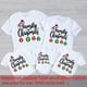 thumbnail image 3 of Ropa a juego para la familia en Navidad 2024, camisetas de manga corta para padre, madre, niños y bebés, ropa de fiesta, atuendos con apariencia familiar, 3 of 5