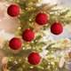 thumbnail image 1 of Hogar y cocina, Decoración del hogar, Decoración navideña, Bolas de espuma navideñas de tela Stickys, bolas colgantes con diseño de árbol de Navidad para ventana, bolas decorativas colgantes, bola de, 1 of 6
