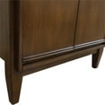 thumbnail image 3 of MCM 25" Single Round Sink Vanity with Gray Granite Stone in Walnut, 3 of 11
