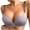Gray, variant on Jsaierl Womens Bras No Wire Lift T-shirt Bras Seamless Padded Bralettes Stretch Breathable Full Figure Bras