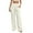 White, variant on Women's Straight Leg Everyday Trousers Comfortable Loose Fit Long Pants for Work Commute and Casual Style