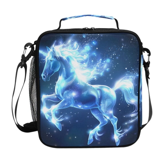 ALAZA Magic Unicorn Lunch Box Insulated Lunch Bag Reusable Thermal Cooler Tote School Picnic