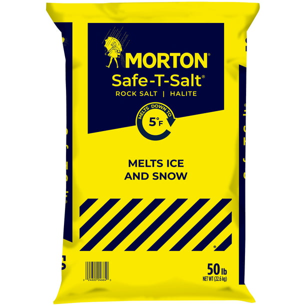 Morton® Professional Safe T Salt® Ice Melt 50 Lb Bag