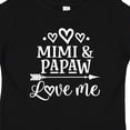 thumbnail image 4 of Inktastic Mimi and Papaw Grandchild Boys or Girls Baby T-Shirt, 4 of 5