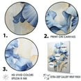 thumbnail image 3 of Designart "Melodic Minimalism: Irises" Irises Floater Framed Canvas Prints, 3 of 5