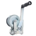 thumbnail image 3 of Hand Winch, Manual Hand Winch With 6M Wire Rope Winch Trailer Cable Winch Boat Winch Cable Length Manual Winch Iron For Pickup Trucks Trailers Of Climbing Work 272kg, 3 of 8