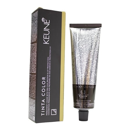 Keune Tinta Color 6.3 Permanent Color Dark Golden Blonde 2 Oz