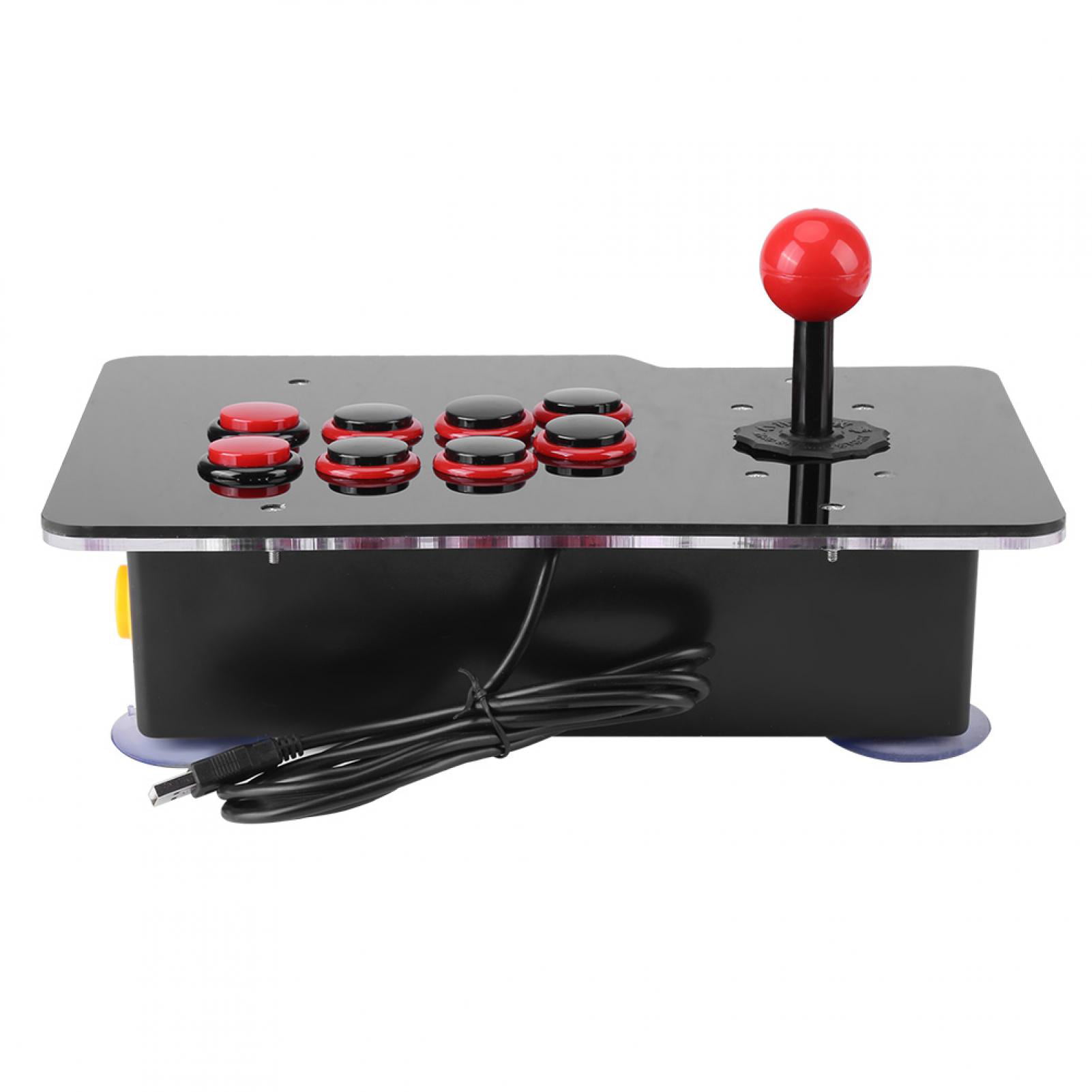Cewaal Zero Delay USB Arcade Game Video Game 8 Directions Stick Joystick Controller For PC Android