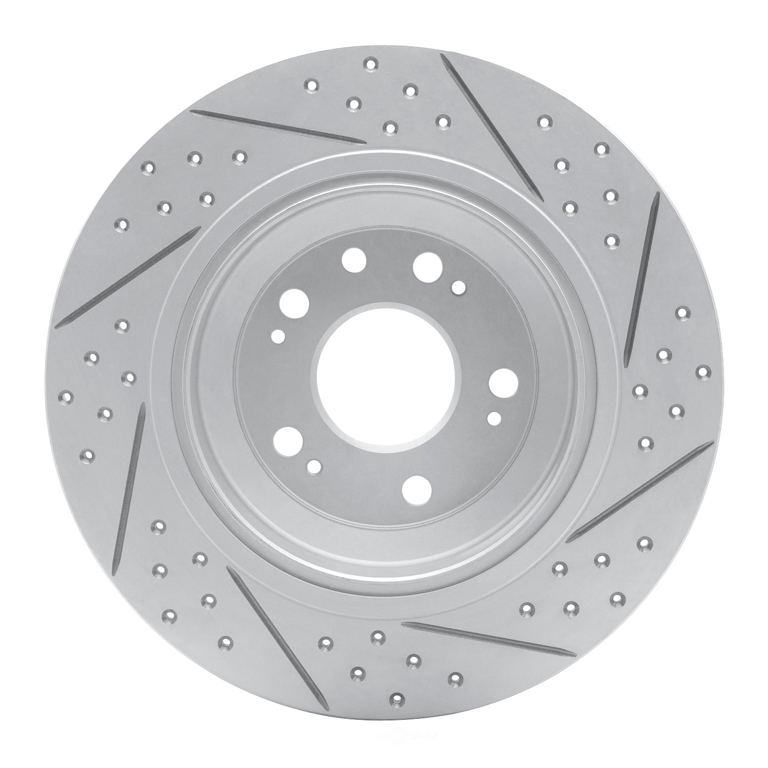 Dynamic Friction Company 830-58023L DFC Geoperformance Rotor - Drilled and Slotted