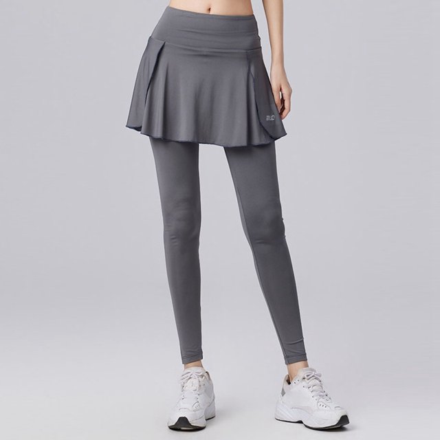 MKLEKYY Leggings deportivos de dos piezas para mujer, de secado rápido, elásticos, de cintura alta, para levantamiento de pesas, correr, yoga y fitness.