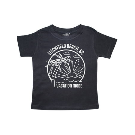 

Inktastic Summer Vacation Mode Litchfield Beach South Carolina Gift Toddler Boy or Toddler Girl T-Shirt