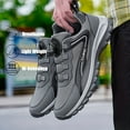 thumbnail image 2 of Mens Plus Size Wide Width Breathable Comfortable Soft Casual Slip on Sneakers Shoes  Walking Running Outdoor Activities for All Seasons with Rotating Bukles for, 2 of 8