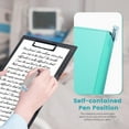 thumbnail image 6 of ABPETE Portable Foldable Nursing Clipboard, Folding Metal Clipboard Pocket Size Medical Student, Whitecoat Clipboard Nurse Edition Trifold, Occupational Therapy Clipboard for Doctors (Light Blue), 6 of 14