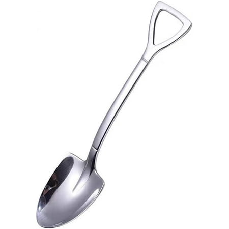 

Spoons Teaspoon Shovel Stainless Steel Tableware Spoon Coffee Tableware ice Cream Dessert Small Spoon Cute Tableware