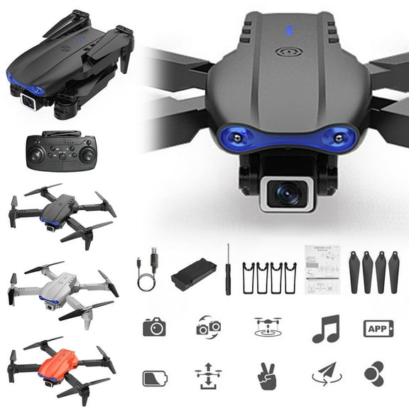 kttectoa Drones Gifts Mini-Drone WiFi FPV Smart RC UAV Foldable Helicopter Foldable One Click Stunt Christmas