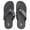 Black, variant on Men's U.S. Polo Association Flip Flop Sandals