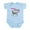 Sky Blue, variant on CafePress - Mommy's Hunting Girl Infant Bodysuit - Baby Light Bodysuit, Size Newborn - 24 Months