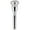 10.5MV, variant on Bach Commercial Series Modified V Cup Trumpet Mouthpiece in Silver 7MV