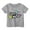Gray, variant on QTBIUQ Cute Easter Graphic T-Shirt for Kids Short Sleeve Cotton Top Happy Easter Bunny Printed Shirts, Ages 1-14 Boys and Girls