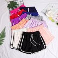 thumbnail image 5 of FASHOFT Womens Athletic Shorts High Waisted Running Short Pocket Sporty Shorts Gym Workout Shorts Black L, 5 of 5