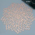 thumbnail image 3 of 6 manteles individuales para Navidad, oro rosa, 3 of 5