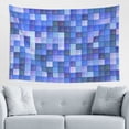 thumbnail image 4 of ZICANCN Funny Tapestry for Bedroom Aesthetic,Aesthetics of Diamond Color Arrangement Pattern Wall Tapestry for Living Room 60x40 Inches, 4 of 8
