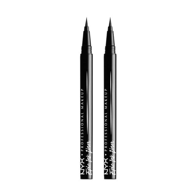 Delineador de ojos líquido negro resistente al agua y difuminado Punta de fieltro flexible MFZFUKR CPB-DE-LYY02-1