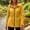 Yellow, variant on Xdegoge Womens Utility Anorak Jacket Zip Up Lightweight Coat Drawstring Waist Safari Outerwear with Flap Pockets for Hiking Casual Spring