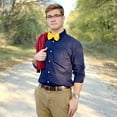 thumbnail image 6 of Adult Gabardine Adjustable Pre-Tied Bow Tie - Maroon, 6 of 9
