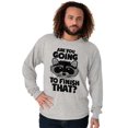 thumbnail image 5 of Cute Raccoon You Going to Finish That Long Sleeve TShirt Men Women Brisco Brands S, 5 of 6