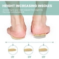thumbnail image 6 of Welnove Heel Lift Inserts for Women Shoes - Adjustable Orthopedic Shoe Lifts- Gel Heel Inserts - Heel Wedge Pads (Size S), 6 of 6