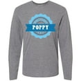 thumbnail image 3 of Inktastic Grandparents Day Worlds Best Poppy Long Sleeve T-Shirt, 3 of 5