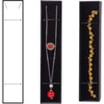 12pc Kraft Paper Cardboard Jewelry Boxes Necklace Box Rectangle Black ...