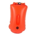 thumbnail image 1 of Boya de natación totalmente impermeable de PVC, bolsa inflable para equipo de natación, burbuja para adultos Naranja 28L, 1 of 8