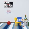 thumbnail image 4 of Phenofice 1Set Door Basketball Hoop Indoor with Plastic Net Easy Installation Assorted Color, 4 of 5