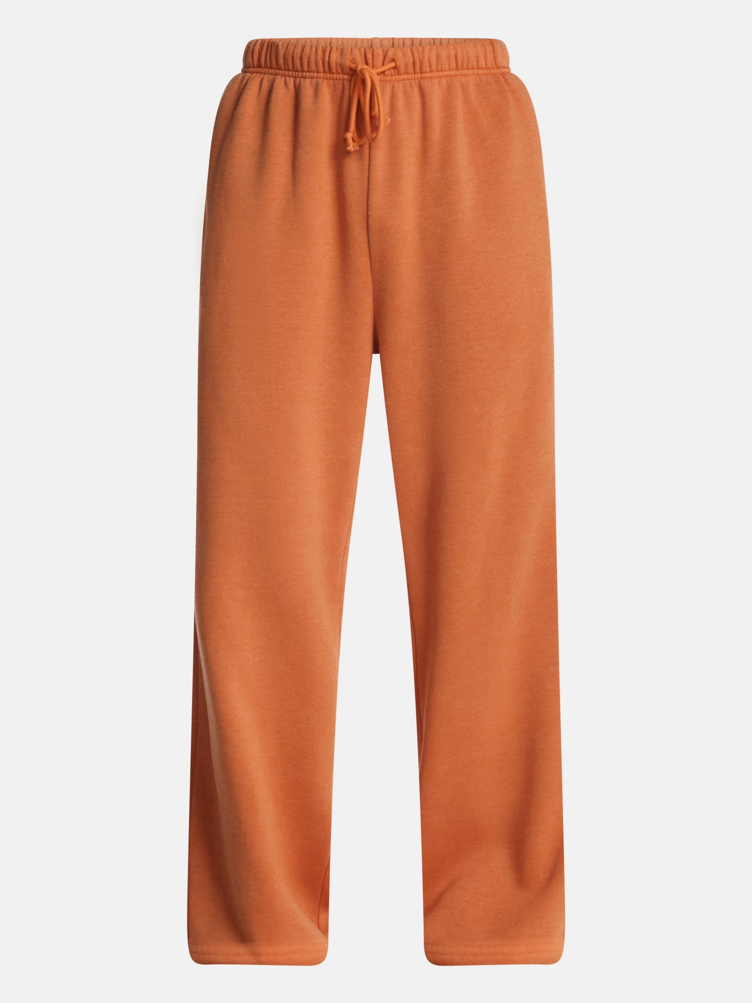 No Boundaries Fleece Open Hem Sweatpants, Men's XS-5XB