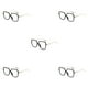 thumbnail image 1 of Sonducket Gafas de moda para mujeres con estilo, gafas anti-luz azul, gafas de ordenador, gafas de lectura, gafas de mujer, montura negra dorada Type2 NO2, 1 of 6