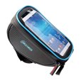 thumbnail image 1 of para de y bolsa de impermeable con cremallera shamjiam Bolsa de alforja con marco de bicicleta, 1 of 8