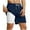 Dark Blue, variant on Mens Swim Trunks Quick Dry Breathable Swim Shorts with Tight Lining & Pockets Elastic Waist Bathing Suits