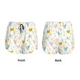 thumbnail image 3 of Balery Chicken Pantalones cortos deportivos para mujer con forro y dos bolsillos, elásticos, para entrenamiento, gimnasio, yoga-Medium, 3 of 7