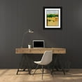 thumbnail image 3 of Harper, Ethan 19x24 Black Ornate Wood Framed with Double Matting Museum Art Print Titled - Pasture Abstract I, 3 of 4