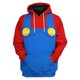 thumbnail image 3 of Sudadera con capucha de Marios para niños y niñas, sudadera de manga larga con estampado de juego de moda, camisetas de Sonic para bebés, ropa de calle para niñas de 2 a 14 años, 3 of 5